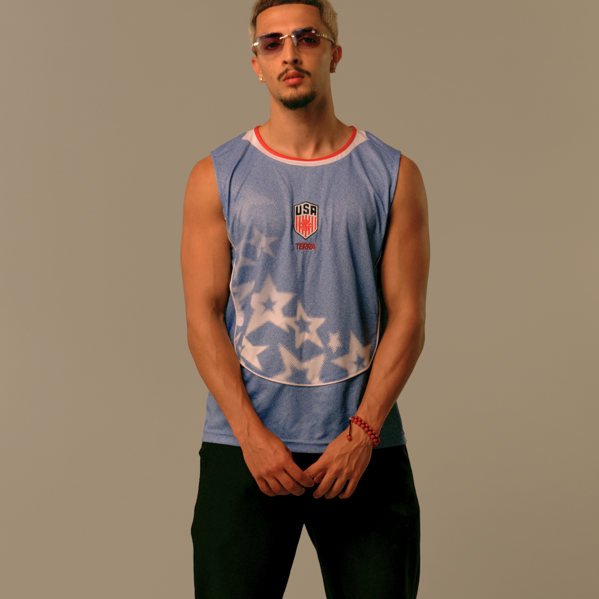 USA WC SUMMER SLEEVELESS TOP