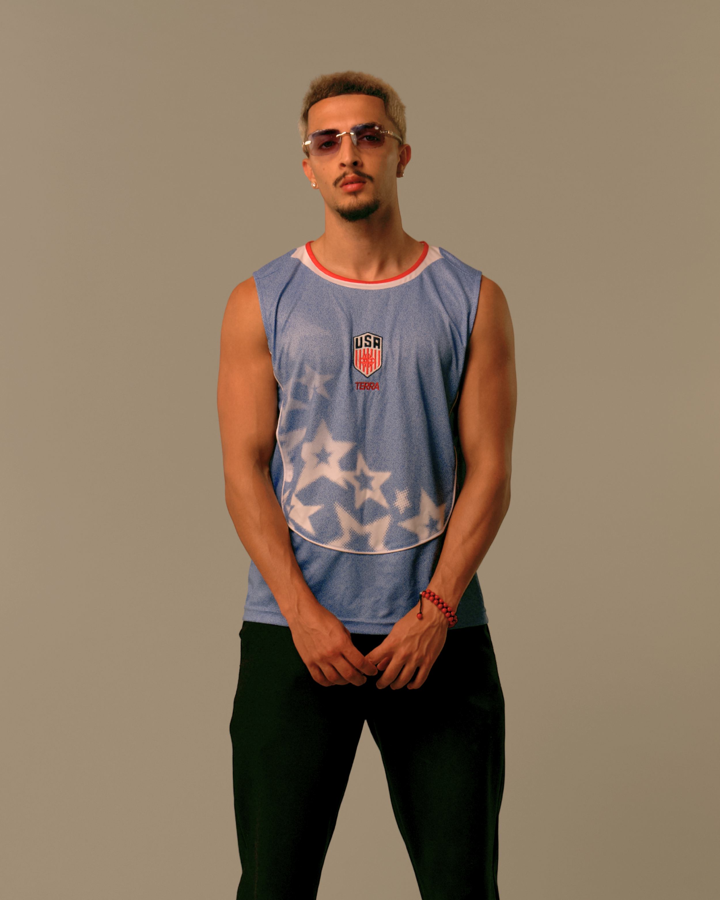 USA WC SUMMER SLEEVELESS TOP