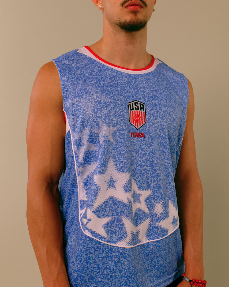 USA WC SUMMER SLEEVELESS TOP