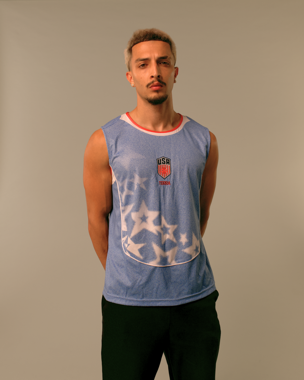 USA WC SUMMER SLEEVELESS TOP