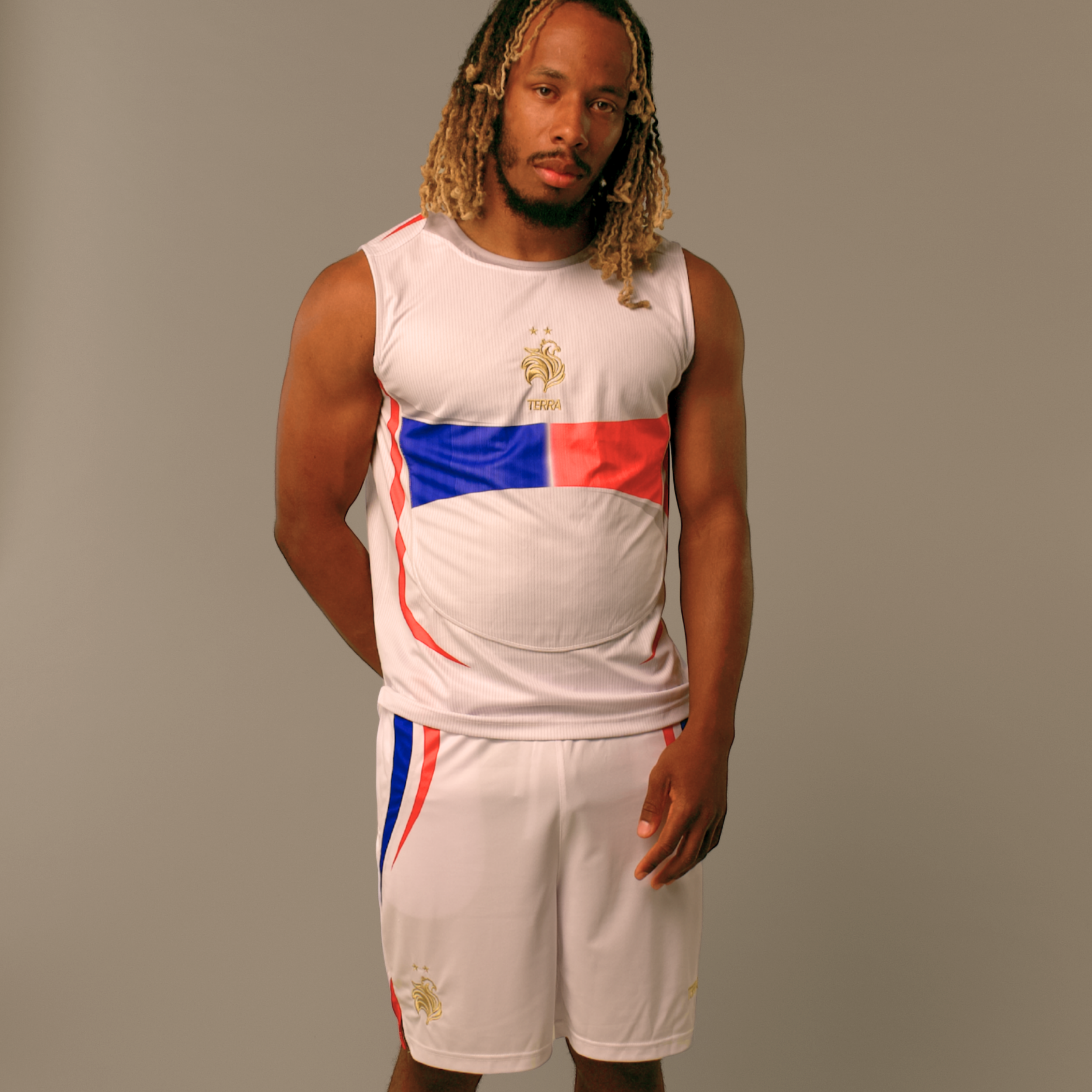 FRANCE WC SUMMER SLEEVELESS TOP