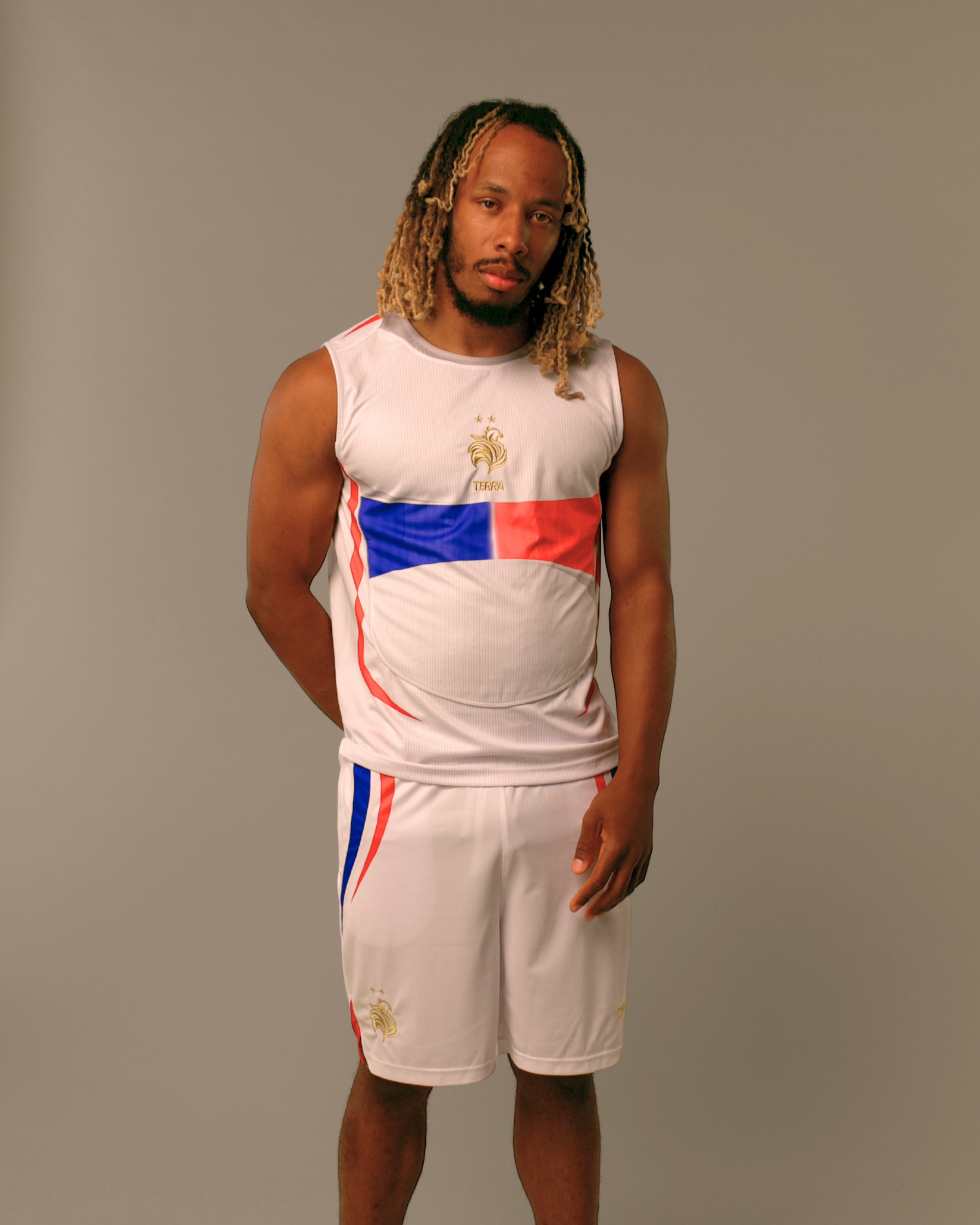 FRANCE WC SUMMER SLEEVELESS TOP
