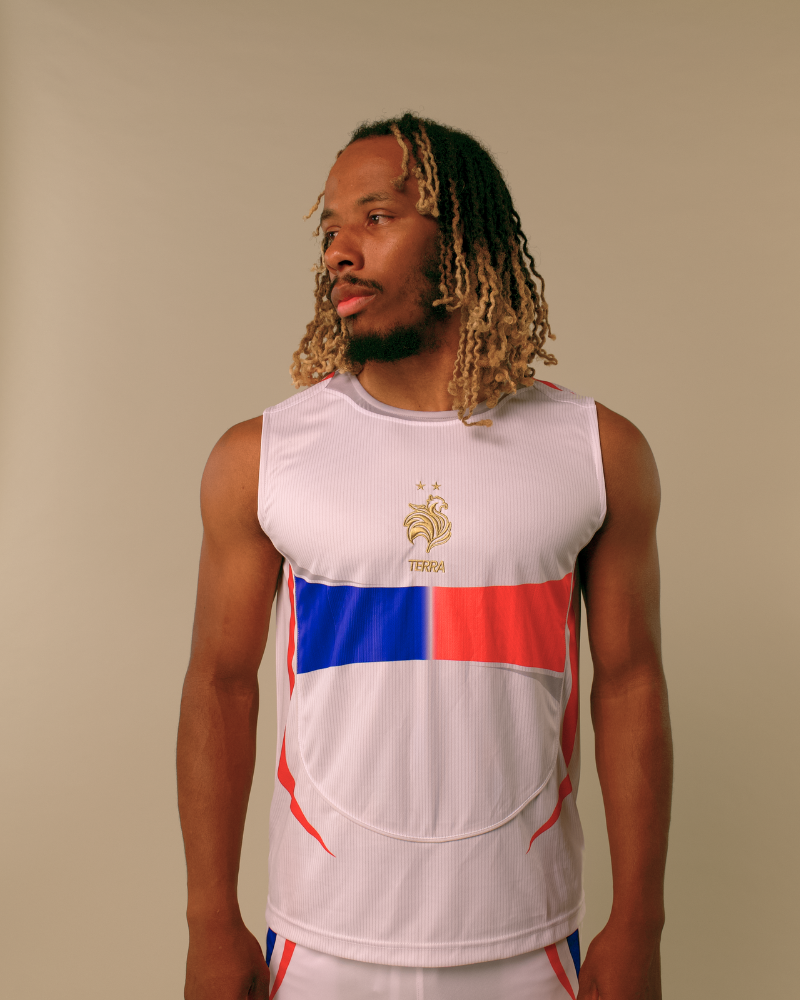 FRANCE WC SUMMER SLEEVELESS TOP