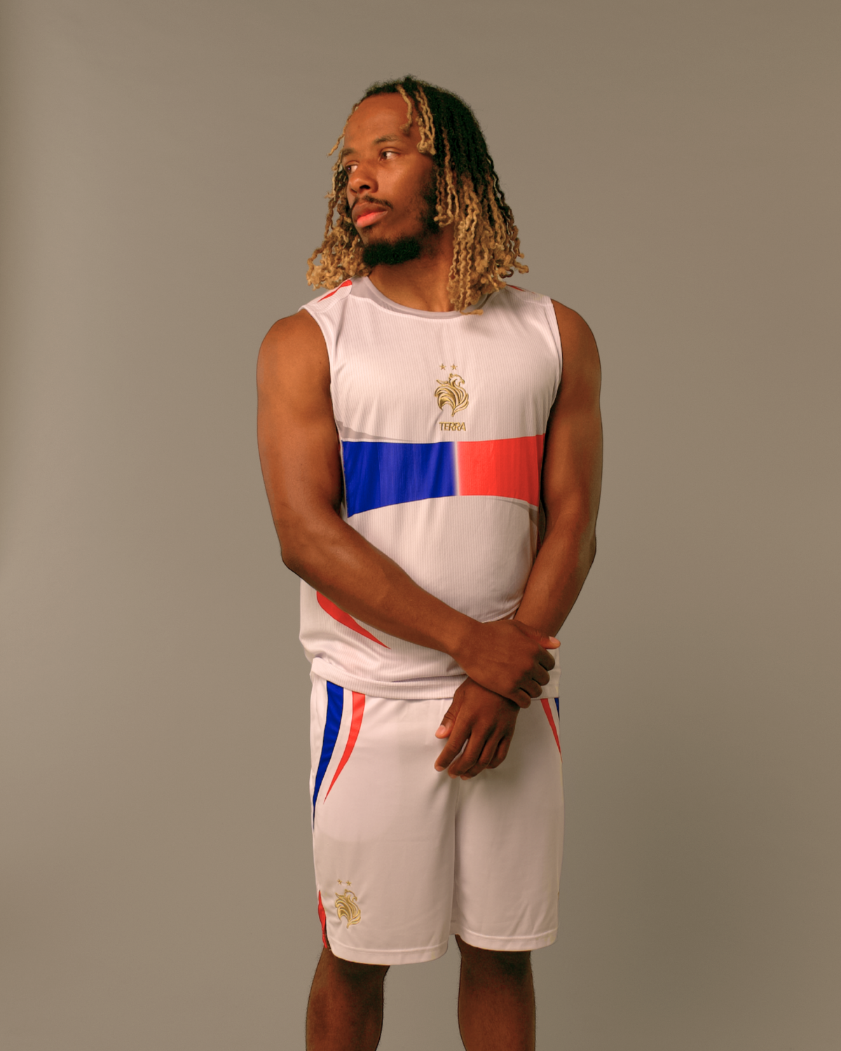 FRANCE WC SUMMER SLEEVELESS TOP