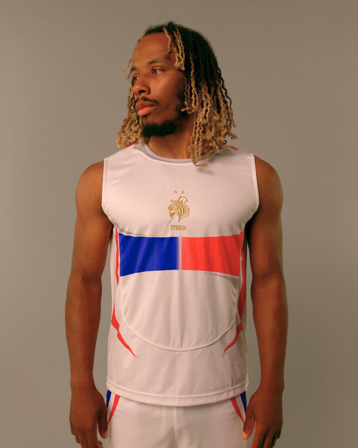 FRANCE WC SUMMER SLEEVELESS TOP