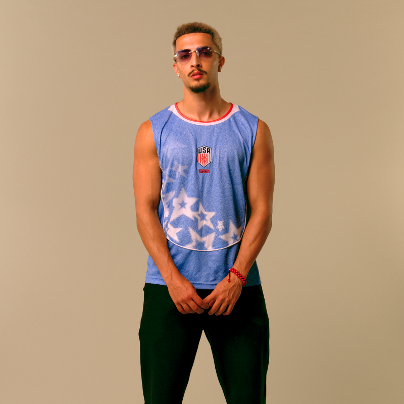 USA WC SUMMER SLEEVELESS TOP